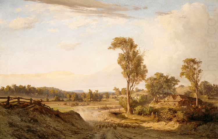 Louis Buvelot Summer Afternoon, Templestowe china oil painting image